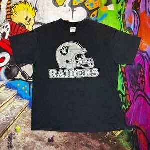 Vintage late 80s/early 90s Raiders tee